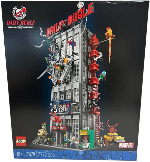 Zestaw klocków LEGO Marvel Spider-Man Daily Bugle 3772 elementy (76178) (955555913311260) - Outlet - obraz 3