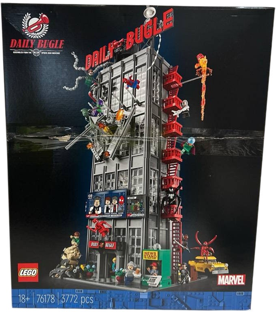 Zestaw klocków LEGO Marvel Spider-Man Daily Bugle 3772 elementy (76178) (955555913312284) - Outlet - obraz 2