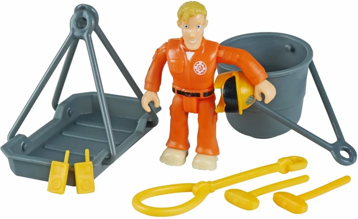 Вертоліт Wallaby II Simba Fireman Sam з фігуркою Тома (4006592097523) - зображення 3