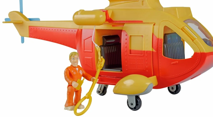 Вертоліт Wallaby II Simba Fireman Sam з фігуркою Тома (4006592097523) - зображення 7