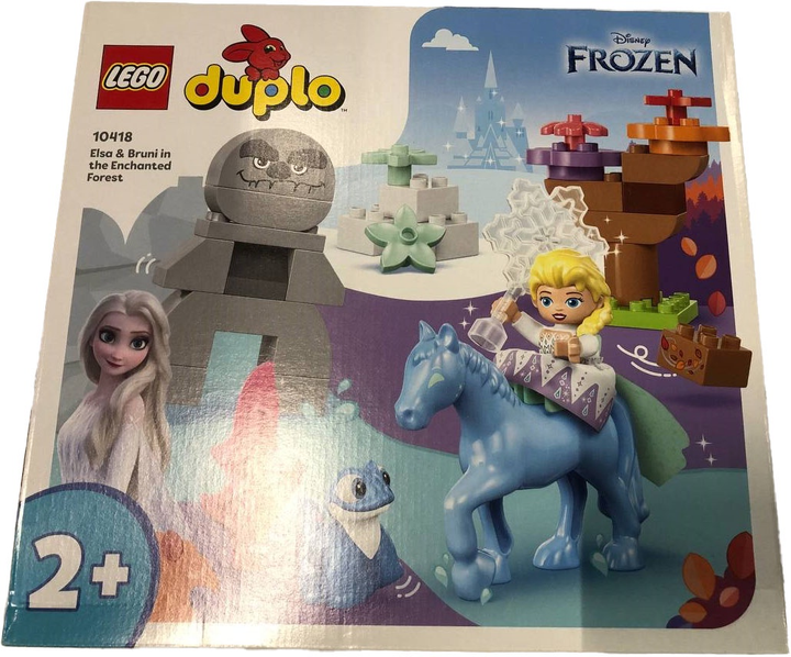 Zestaw klocków LEGO DUPLO Elza i Bruni w Zaczarowanym Lesie 31 element (10418) (955555908999897) - Outlet - obraz 3