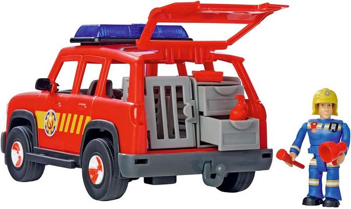 Samochód ratunkowy Simba Fireman Sam z figurką Elvisa (4006592097455) - obraz 4