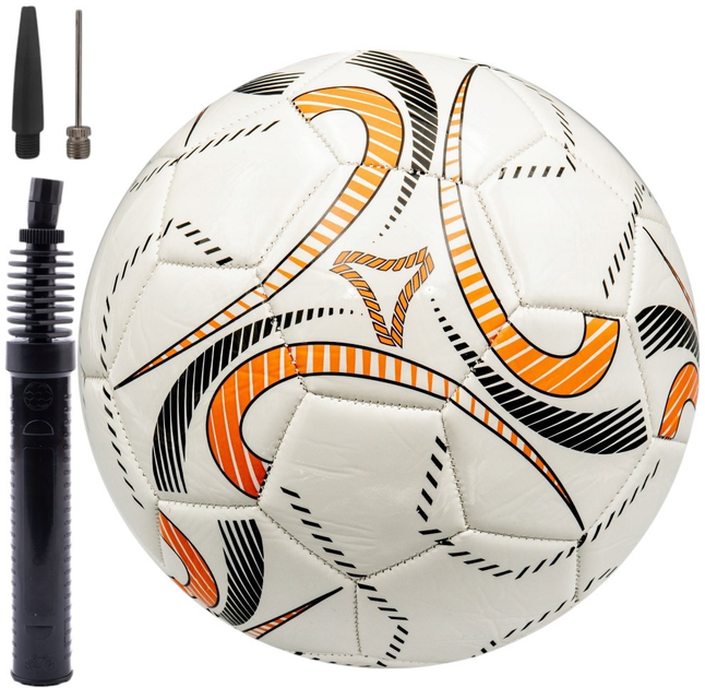 Футбольний м'яч SportVida SV-SE0100-SET розмір 5 + насос - зображення 1