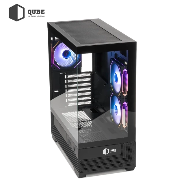 Корпус Qube FORT ARGB Black (FORT_GBNU3) - зображення 7