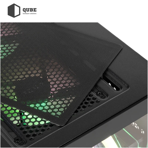 Корпус Qube FORT ARGB Black (FORT_GBNU3) - зображення 8