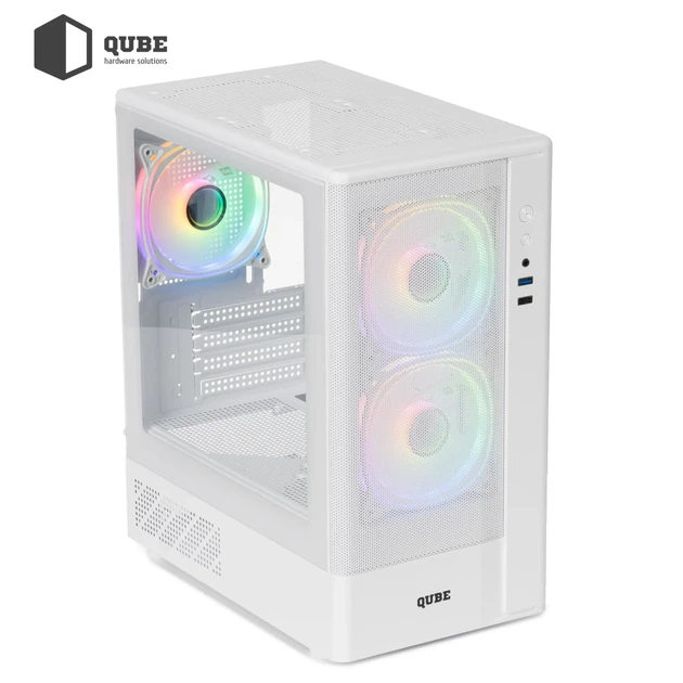 Корпус Qube GEON ARGB White (GEON_GWNU3) - изображение 3