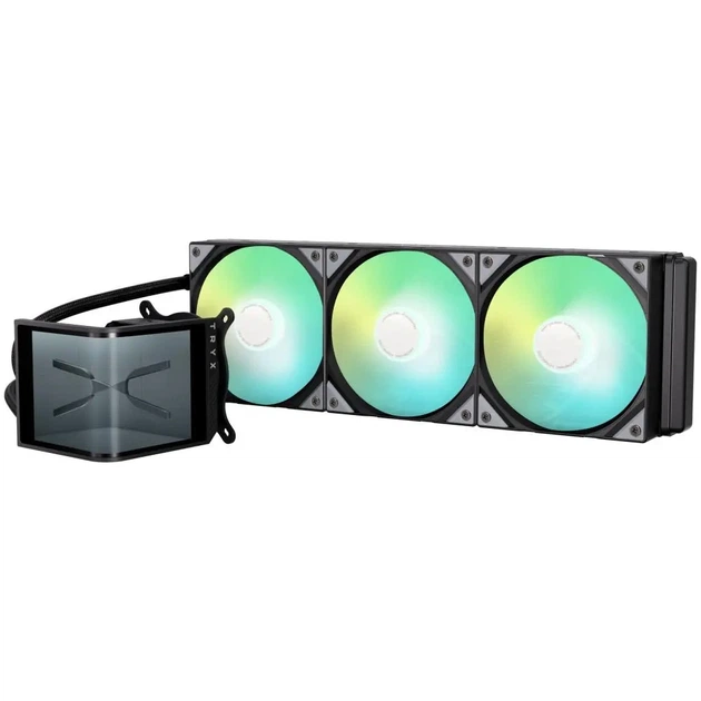 Водяне охолодження Tryx Panorama SE ARGB 360 Black (L-P360L-AM3M-G0K) - изображение 4