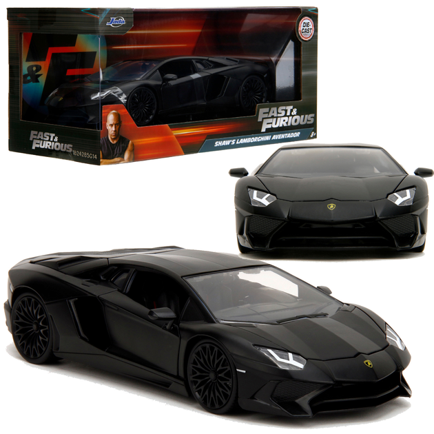 Автомобіль Simba Jada F&F Lamborghini Aventad Чорний (4006333099625) - зображення 2