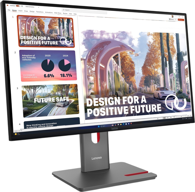 Monitor 27" Lenovo ThinkVision P27QD-40 (64B3ZAT2EU) - obraz 4