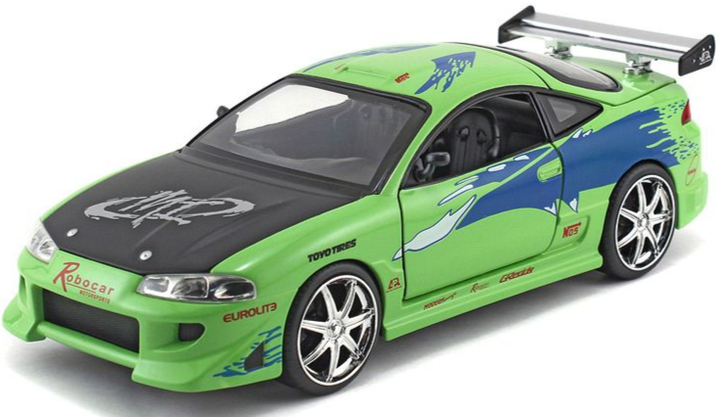 Автомобіль Simba Jada F&F Brian's Mitsubishi Eclipse 1995 (4006333094804) - зображення 3