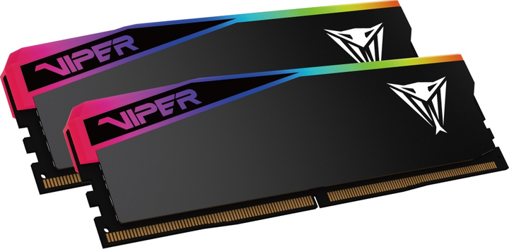 Pamięć RAM Patriot DDR5-6000 98304MB PC5-48000 (Kit of 2x49152) Viper Elite 5 RGB Ultra Black (VEUR596G6028K) - obraz 2