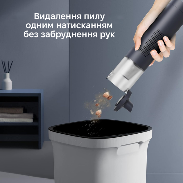 Аккумуляторный пылесос Xiaomi Lydsto H1 Black - Фото 7 Аккумуляторный пылесос Xiaomi Lydsto H1 Black - изображение 7