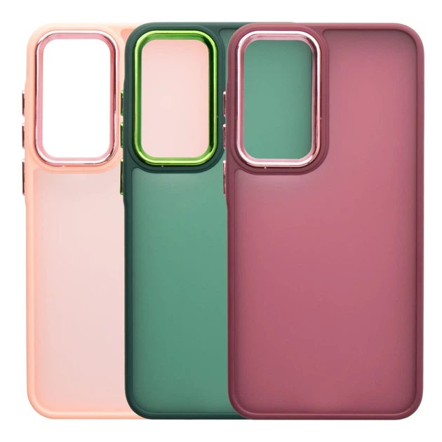 Чохол Premium TPU+PC Space II Color Matte для Samsung Galaxy S23 FE 5G (S711) Колір Pink - Фото 2 Чохол Premium TPU+PC Space II Color Matte для Samsung Galaxy S23 FE 5G (S711) Колір Pink - изображение 2