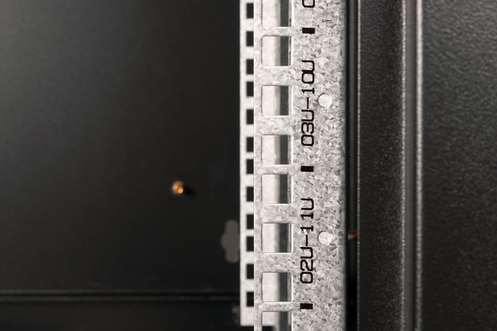 Szafa wisząca serwerowa Digitus Wall Mounting Cabinet Unique Series - 600x450 mm (DN-W19 04U/450/B) - obraz 7