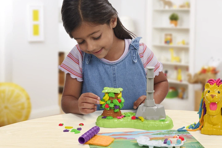 Zestaw kreatywny Hasbro Play-Doh z masą plastyczną Lew i przyjaciele F7221 (5010996121806) - obraz 7