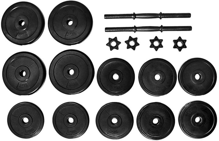 Zestaw hantli SportVida SV-HK0088 2 x 15 kg - obraz 4