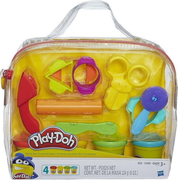 Zestaw kreatywny Hasbro Play-Doh Startowy z masą plastyczną B1169EU4 (5010996270764) - obraz 6