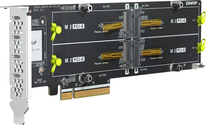 Адаптер QNAP QM2-4P-384 - зображення 3