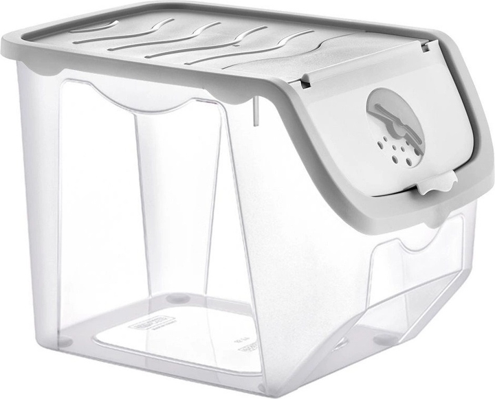 Контейнер для овочів та фруктів Orion з кришкою, сірий, 12 л (5907610284613) - зображення 1