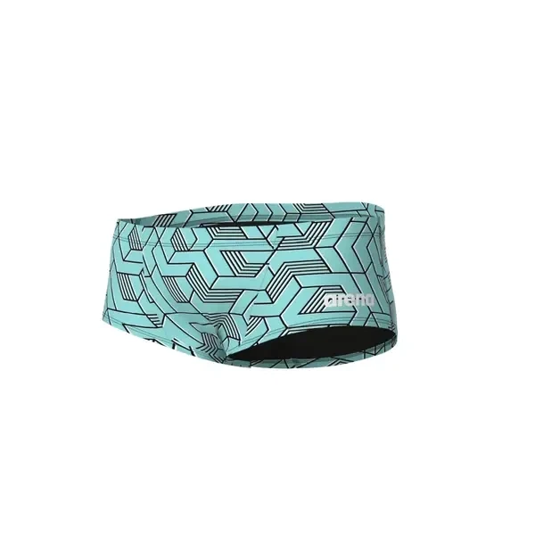 Плавки боксери Arena Escape Swim Short - Black-water blue multi (Розмір: USA 34) - изображение 2