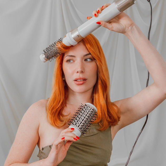 Suszarko-lokówka Cecotec CeramicCare 12in1 AirGlam Champagne (00249) - obraz 6