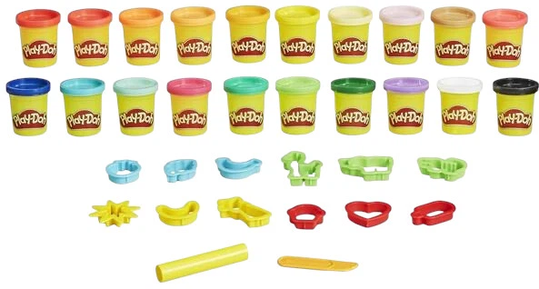 Zestaw kreatywny Hasbro Play-Doh z masą plastyczną Wesołe wiaderko F1530 (5010993819416) - obraz 2