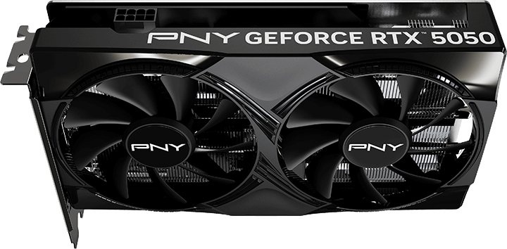 Karta graficzna PNY PCI-Ex GeForce RTX 5050 Dual Fan 8GB GDDR6 (128bit) (2572/20000) (HDMI, 3 x DisplayPort) (VCG50508DFXPB1) - obraz 5