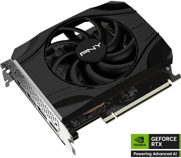 Karta graficzna PNY PCI-Ex GeForce RTX 5050 Single Fan 8GB GDDR6 (128bit) (2572/20000) (HDMI, 3 x DisplayPort) (VCG50508SFXPB1) - obraz 3