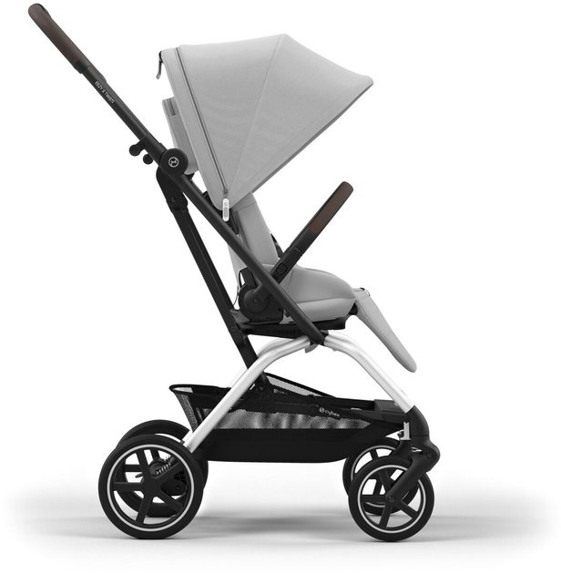 Wózek spacerowy sportowy Cybex Eezy S Twist+ 2 SLV Fog Grey Gold 525000181 (4063846450282) - obraz 5