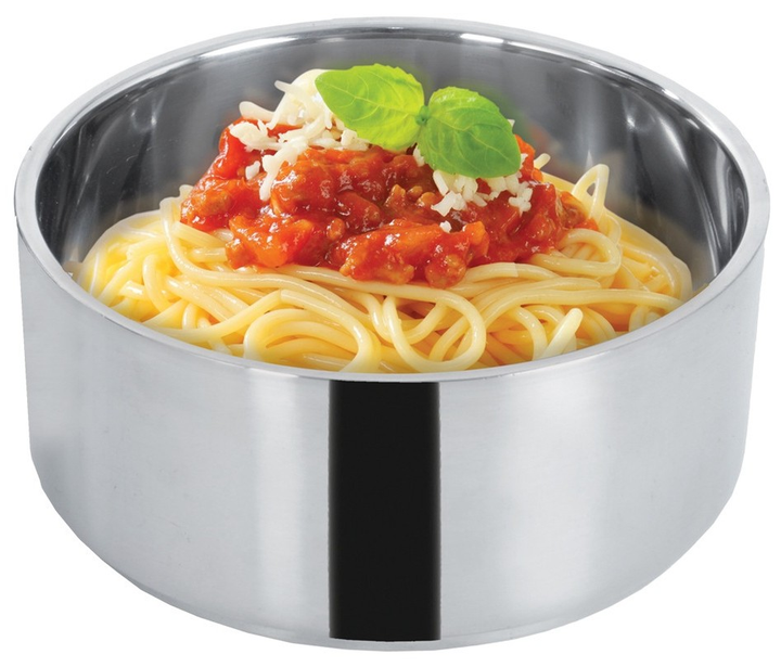 Набір харчових контейнерів Orion термічний сталевий 3-рівневий Сріблястий 3 x 900 мл (8592381110710) - зображення 5