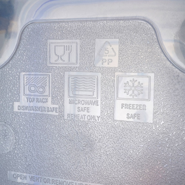 Набір контейнерів для їжі Vilde з кришками та ущільнювачами 8 шт (8711252872162) - зображення 9