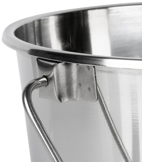 Відро харчове Orion сталеве Сріблясте 12 л (8595116788222) - зображення 4