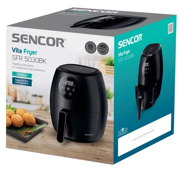 Фритюрниця Sencor SFR 5030BK - зображення 2