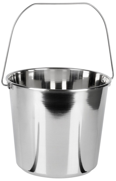 Відро харчове Orion сталеве Сріблясте 18 л (8592381088965) - зображення 1