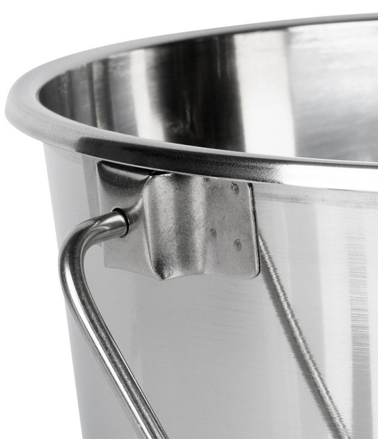 Відро харчове Orion сталеве Сріблясте 5 л (8592381130299) - зображення 3