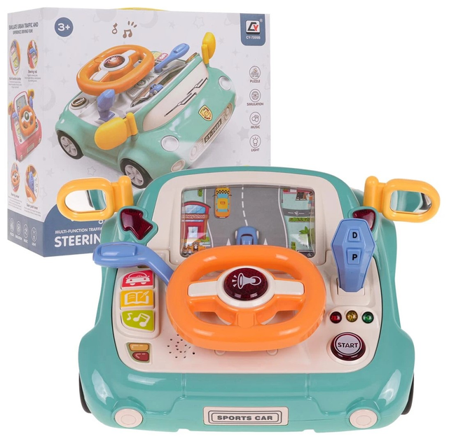 Інтерактивний набір для маленького водія Зелений (ZDN.CY-7099B.ZIE) (5903864980295) - зображення 7