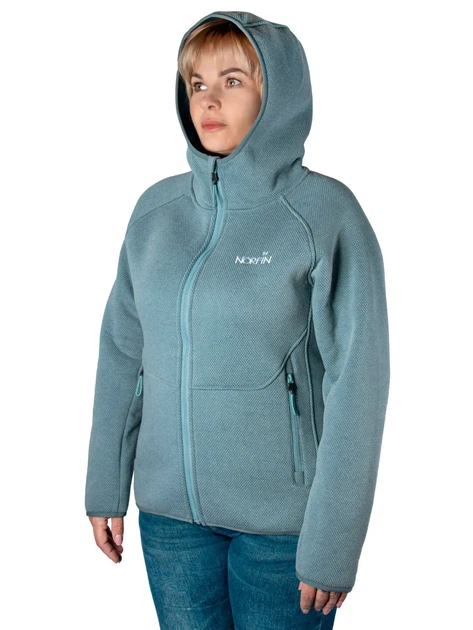 Куртка жіноча флісова Norfin Women SNOWCREST (світло-сіра, PL+віскоза) S (205330) 389501-S - Фото 2 Куртка жіноча флісова Norfin Women SNOWCREST (світло-сіра, PL+віскоза) S (205330) 389501-S - изображение 2