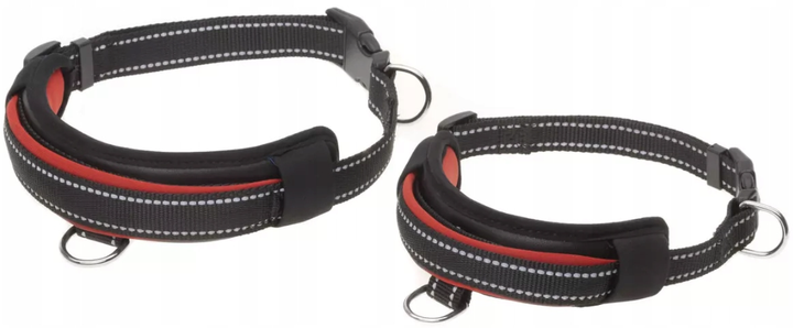 Нашийник для собак Comfy by AquaEl Tom Norw з кільцем для повідця L x 2.5 (5905546329354) - зображення 2