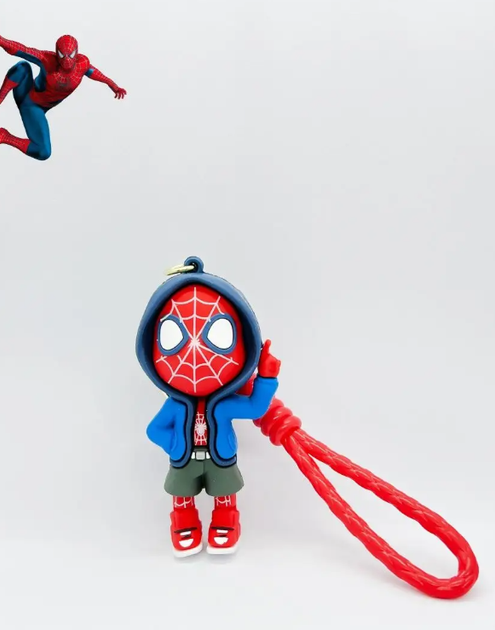 Брелок игрушка Человек Паук Spider-man на ключи рюкзак сумку пенал фигурка Спайдермен (SVS) - изображение 2