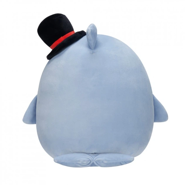 Мягкая игрушка Squishmallows Синий кит Самир 13 см (SQVA00806) (266695) - изображение 4