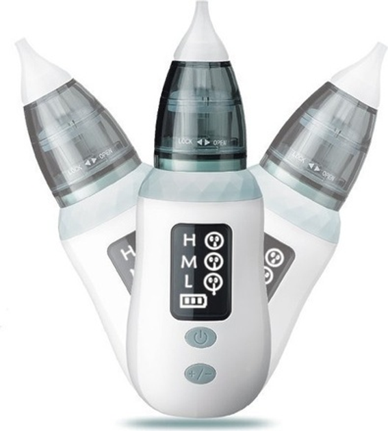 Elektryczny aspirator Tech-Med TM-10 Baby do nosa i ucha (5901812545220) - obraz 2