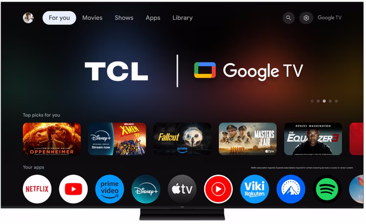 Телевізор TCL 55" QLED 55Q7C (55Q7C) - зображення 2