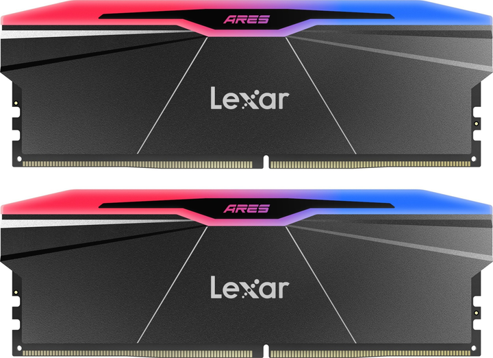Pamięć RAM Lexar DDR5-6000 32768MB PC5-48000 (Kit of 2x16384) ARES Gen2 RGB (LD5U16G60C28BR-RGD) - obraz 1