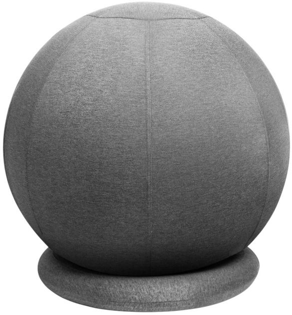 М'яч для сидіння SportVida SV-HE0004 55 см Сірий - зображення 1