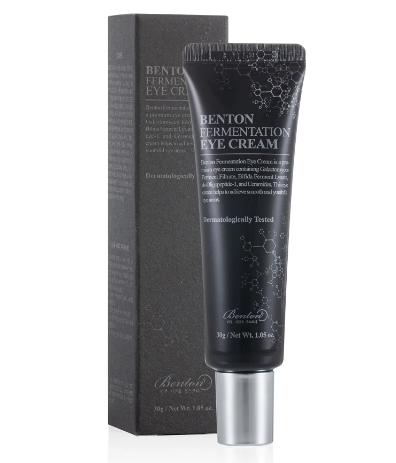 Ферментований крем для шкіри навколо очей Benton Fermentation Eye Cream, 30 мл - Фото 2 Ферментований крем для шкіри навколо очей Benton Fermentation Eye Cream, 30 мл - изображение 2