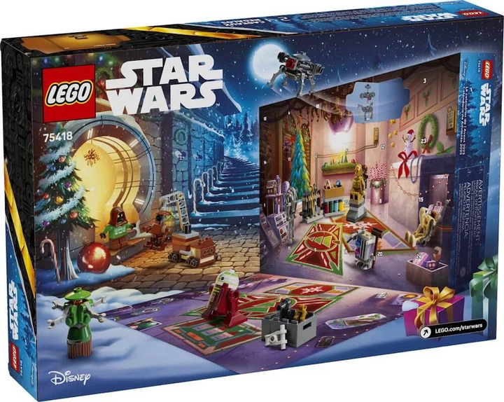 Конструктор LEGO Star Wars Адвент календар 2025 – Зоряні Війни (75418) - Фото 2 Конструктор LEGO Star Wars Адвент календар 2025 – Зоряні Війни (75418) - изображение 2