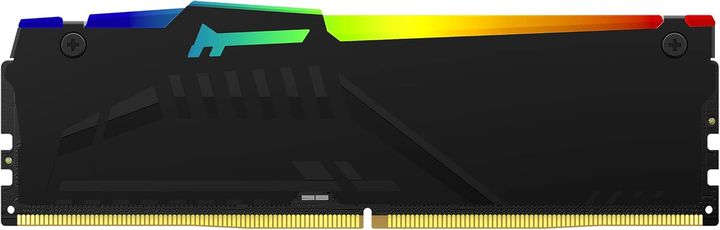 Pamięć RAM Kingston Fury DDR5-5600 65536MB PC5-44800 (Kit of 4x16384) Beast XMP 1Rx8 RGB Black (KF556C40BBAK4-64) - obraz 3