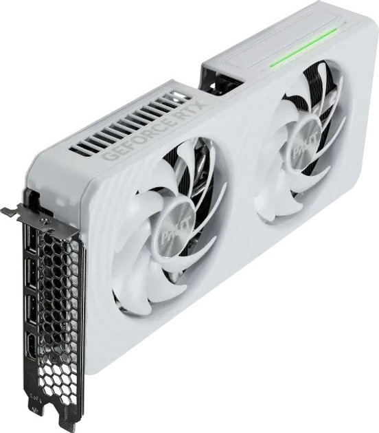 Karta graficzna Palit PCI-Ex GeForce RTX 5060 Ti White OC 16GB GDDR7 (128bit) (2602/28000) (HDMI, 3 x DisplayPort) (NE7506TU19T1-GB2061M) - obraz 4