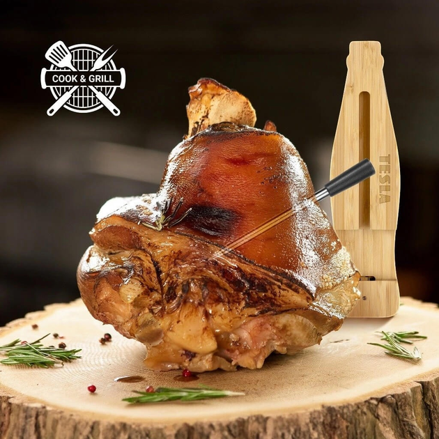 Termometr do mięsa Tesla Cook BBQ 200 z sondą Bluetooth 5.2 i aplikacją mobilną (8595689805739) - obraz 16