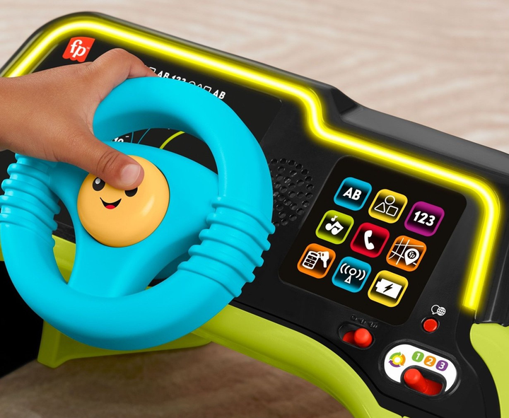 Інтерактивний розвиваючий центр Fisher-Price Laugh and Learn Водій HYR91 (194735254699) - зображення 4